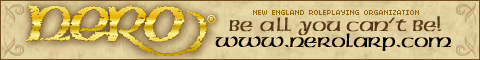 NERO LARP, NERO Rule Book, NERO, LARP