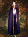 purple cloak cape image front